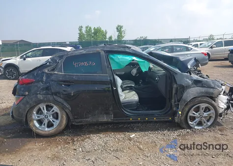 2023 Hyundai Kona Sel из США, поврежденный, VIN KM8K3CAB1PU949654